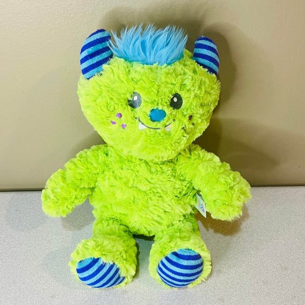 ebba - Medium Green Monster - 11.5"‎ Wazu - Playful Baby Stuffed Animal